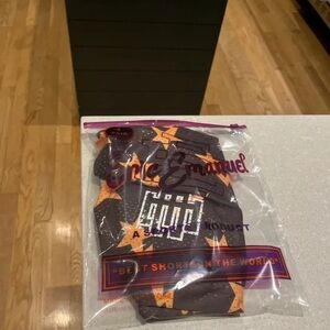 Eric Emanuel Black and Orange Shorts